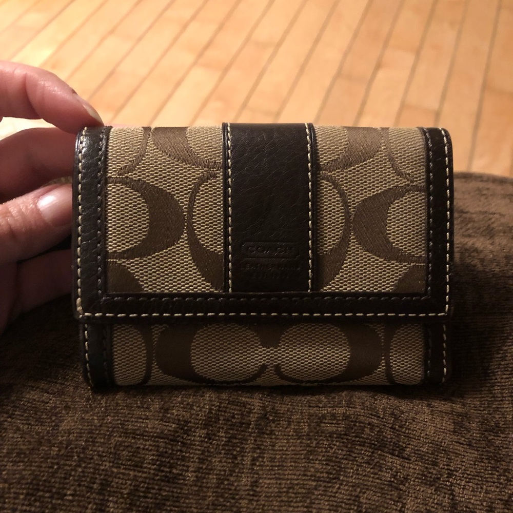 Coach Trifold Wallet